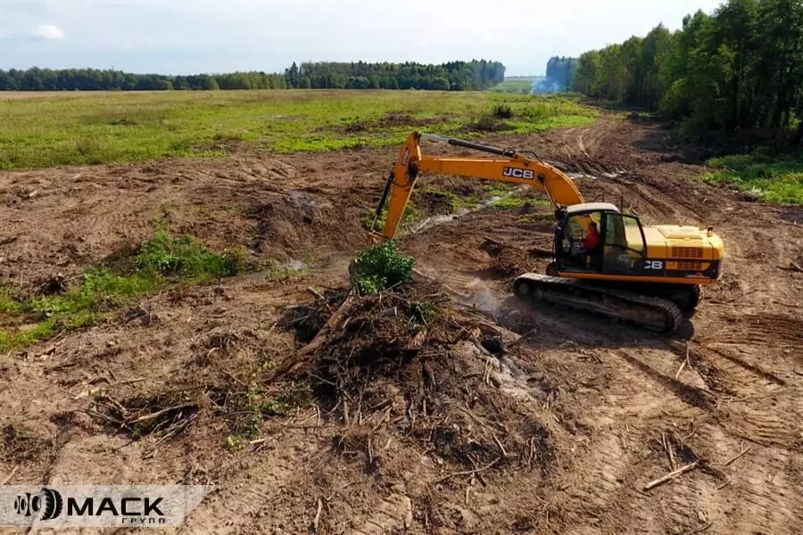 Сстроительство участка федеральной трассы Калуги