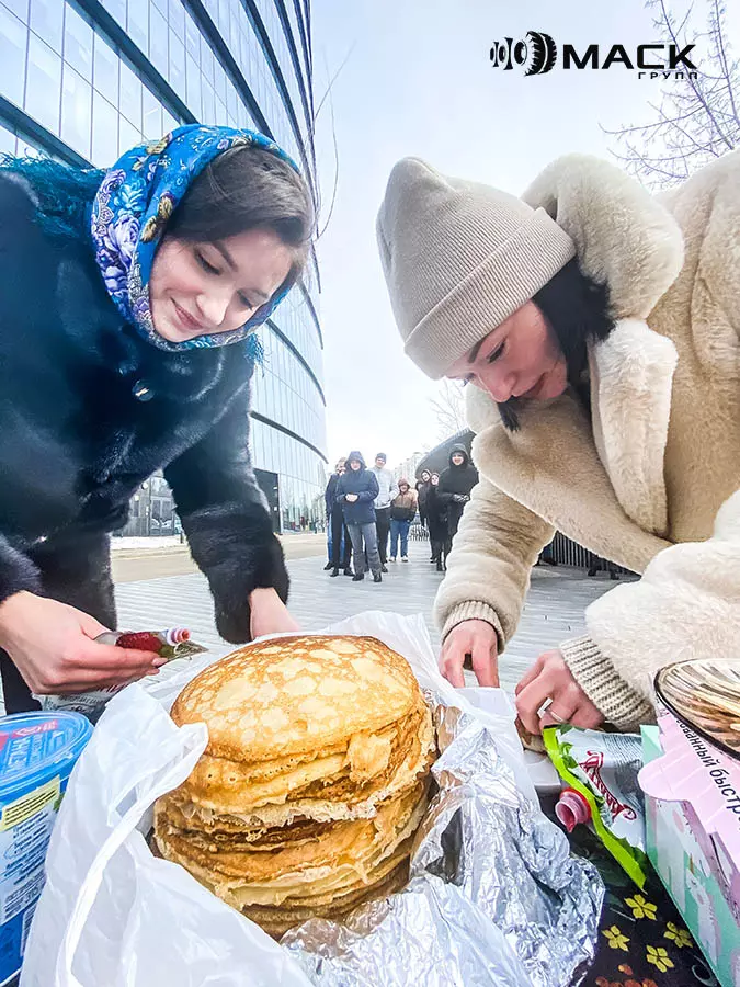 Провожаем масленицу