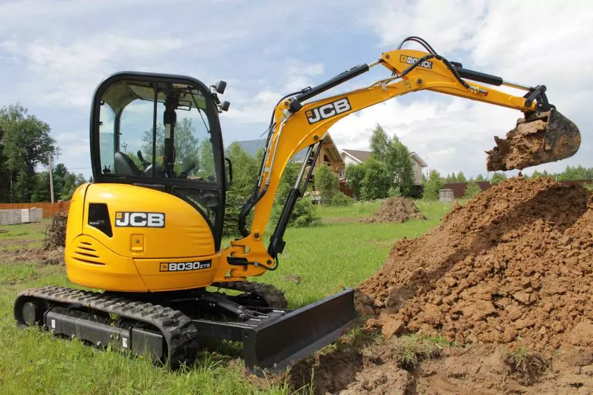 Мини-экскаватор JCB 8030