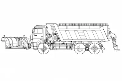 Схема КАМАЗ МКДУ-3