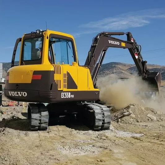 Мини-экскаватор Volvo EC55B